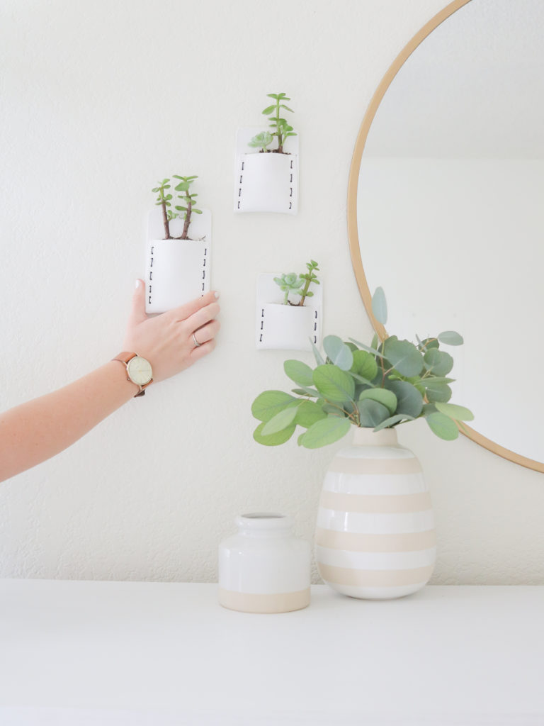 DIY Hanging Plant Pockets - The Perfect Home Decor!