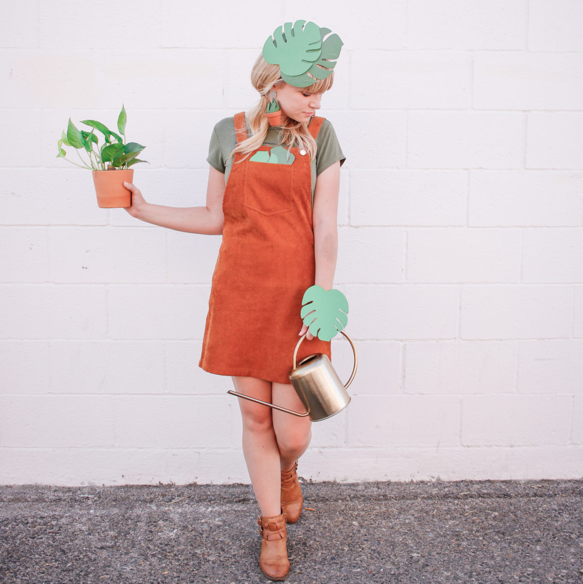 diy plant lady costume