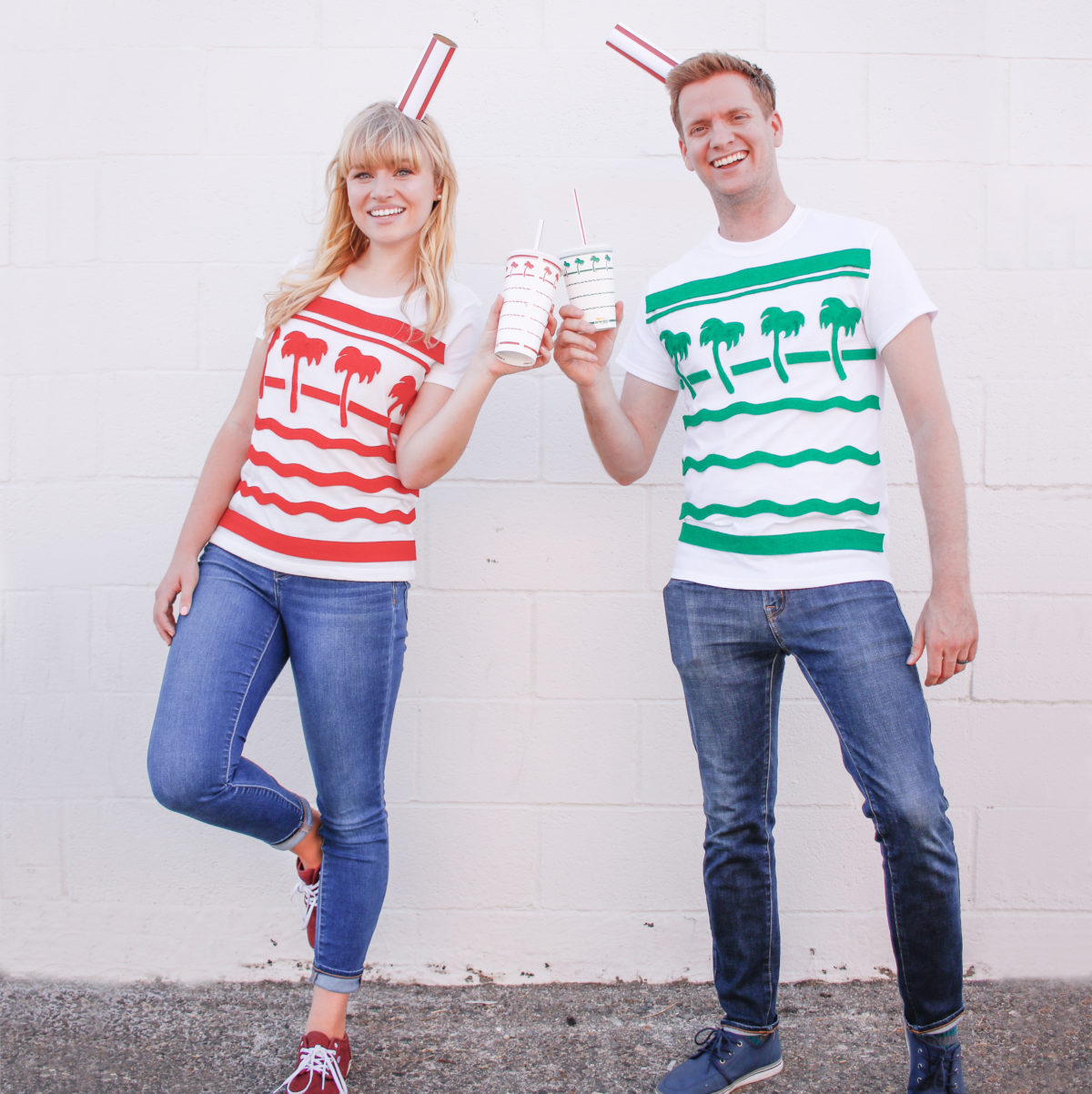 DIY In-n-out cups costume