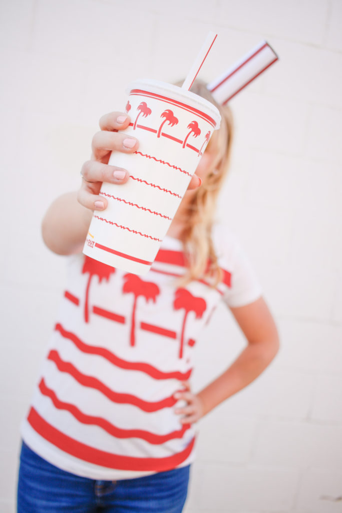 DIY In-n-Out Cups Couple Costume