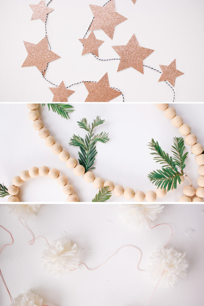 3 Insanely Easy DIY Christmas Garlands Under $5