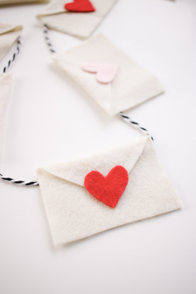 DIY Valentines Day/Galentines Day Love Letter Garland Decoration