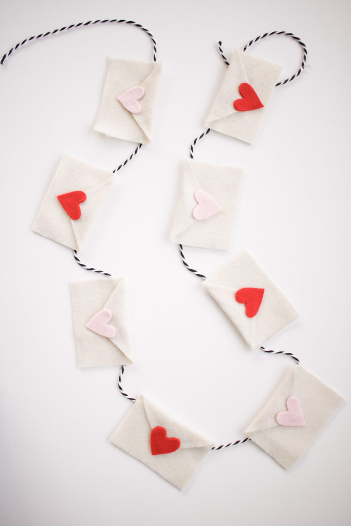 DIY Valentines Day/Galentines Day Love Letter Garland Decoration