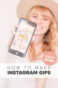 How to make Instagram Story GIFs + Tutorial Video