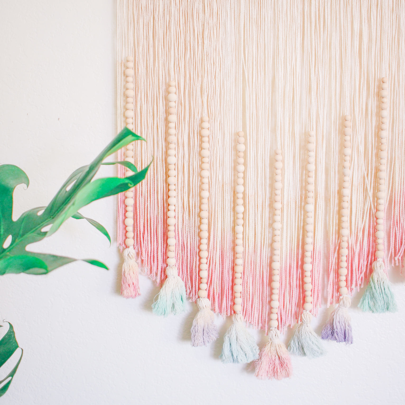 How to Make the Cutest Dip-dyed Ombre Tassels - Otherwise Amazing