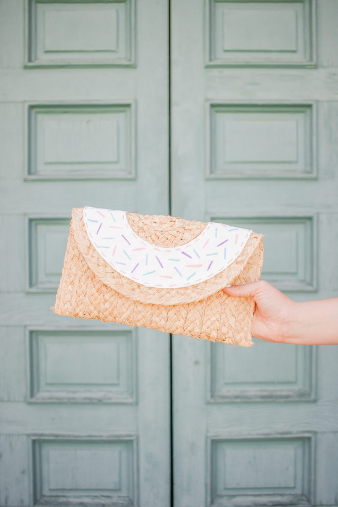 DIY Donut Clutch, bag, or purse! Perfect for National Donut Day!