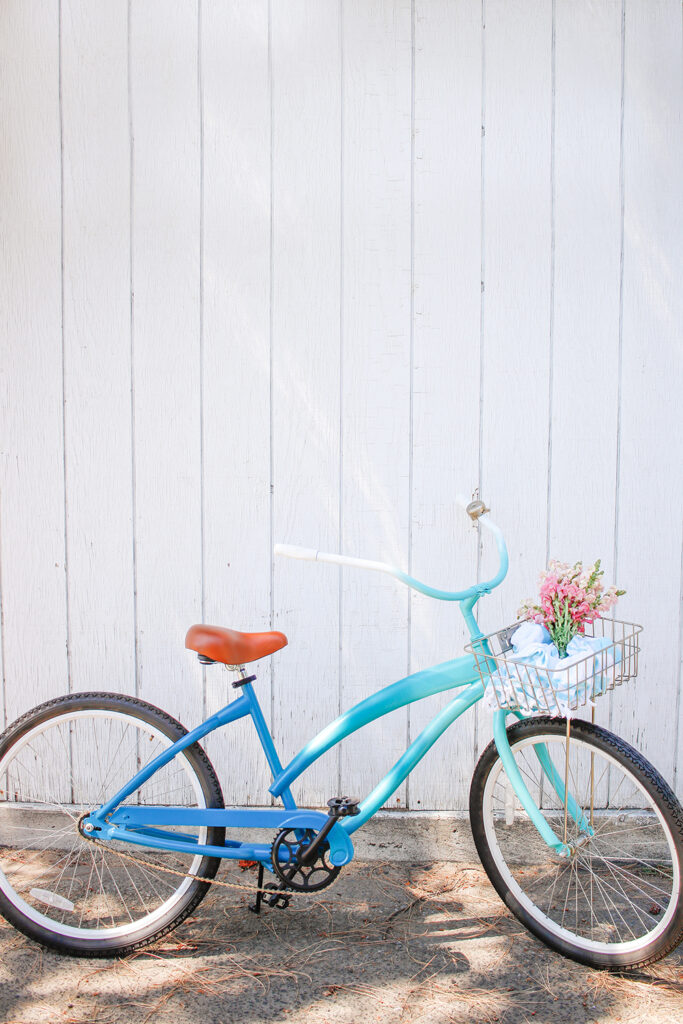 How to Paint An Ombre Bike