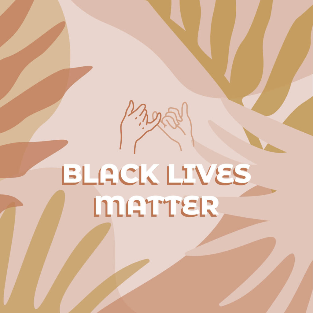 Shop Black Owned Businesses - Black Lives Matter Illustration - BLM