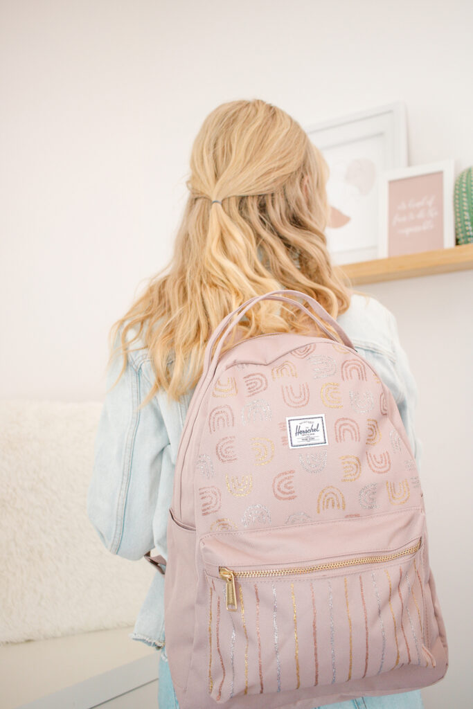 DIY Patterned Backpack Makeover - How to Paint a Backpack