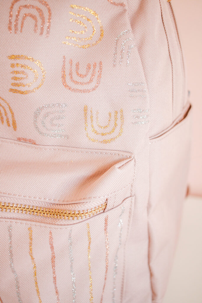DIY Patterned Backpack Makeover - How to Paint a Backpack