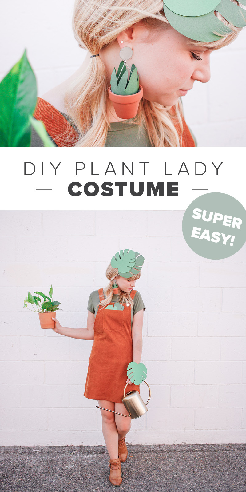 DIY Plant Lady Costume mikyla