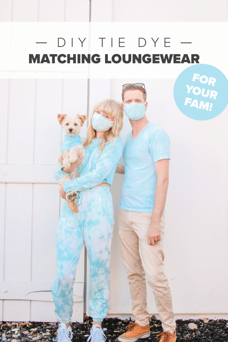 Diy Tie Dye Loungewear For Fall Mikyla