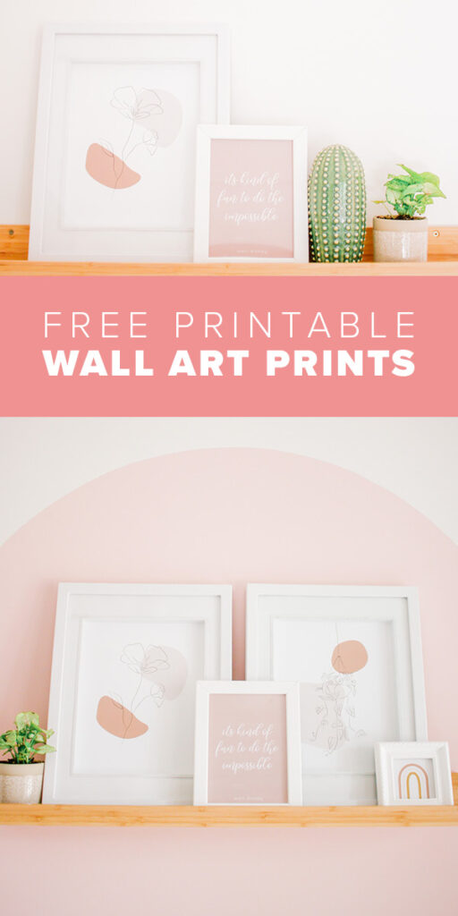 Free Printable Wall Art Collection - Boho Pastel Prints