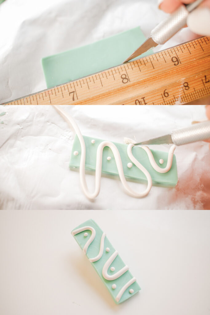 DIY Clay Hair Clips- Learn how to make clay barrettes with this tutorial!