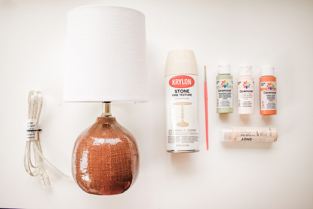 diy-terrazzo-stone-lamp-makeover