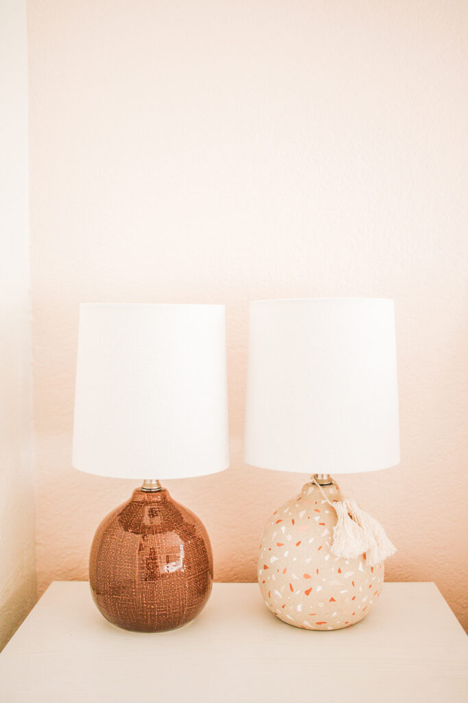 diy-terrazzo-stone-lamp-makeover