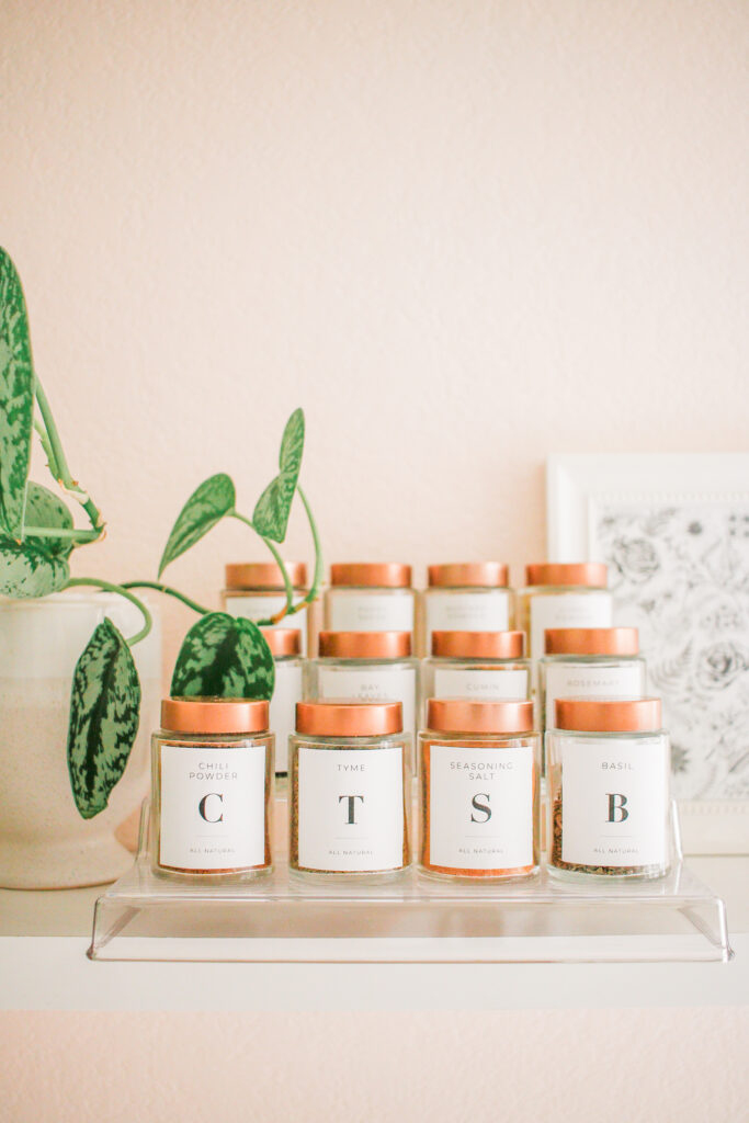 Free Printable Spice Jar Labels - Organize your Kitchen