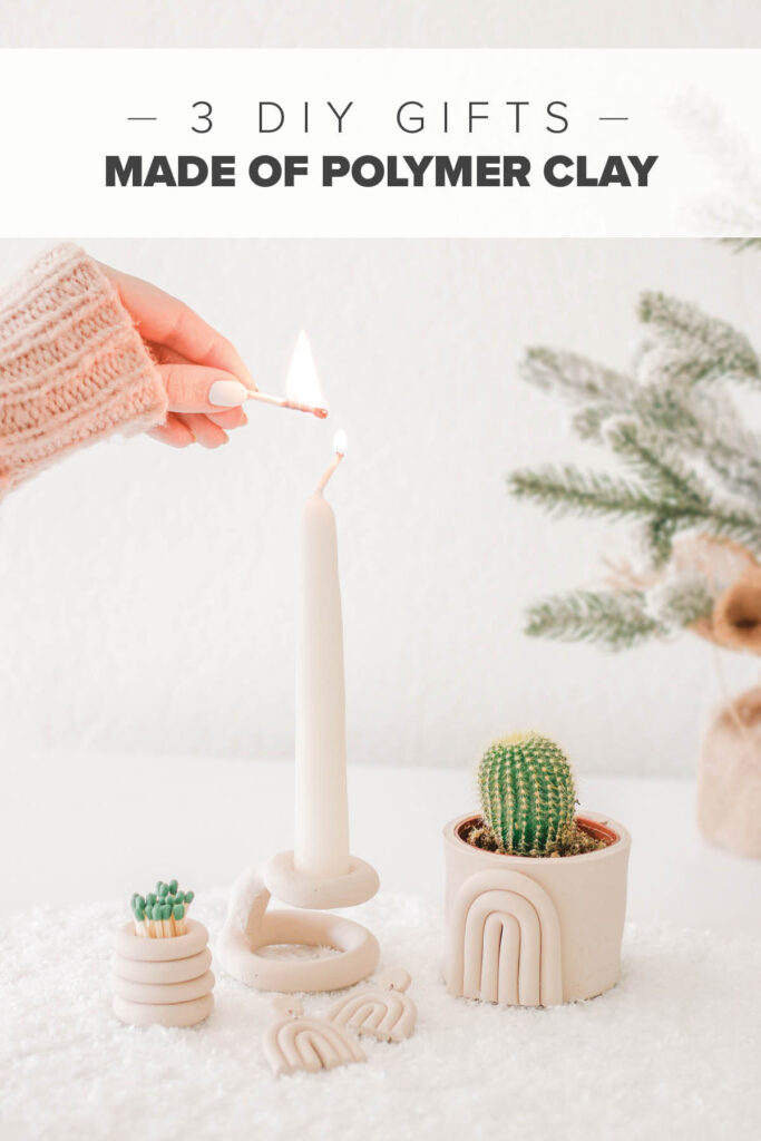 3 DIY Gifts Made of Clay for Christmas that are easy and trendy!