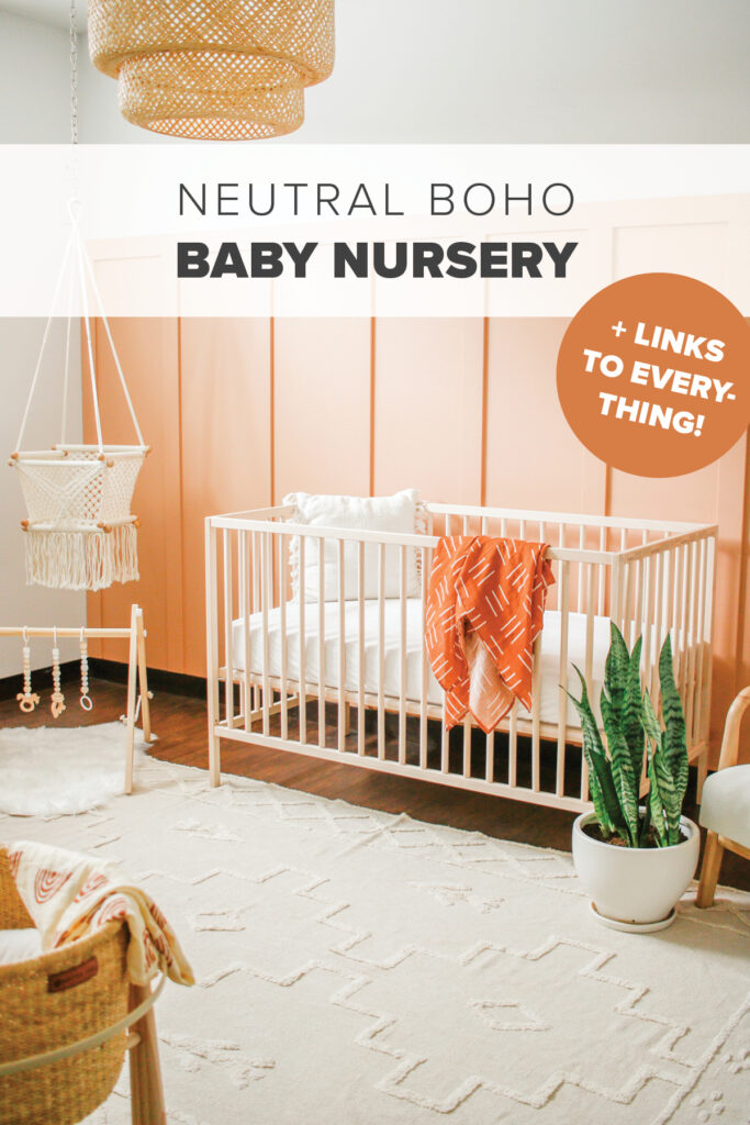 Neutral Boho Tour! Get links everything in the nursery!