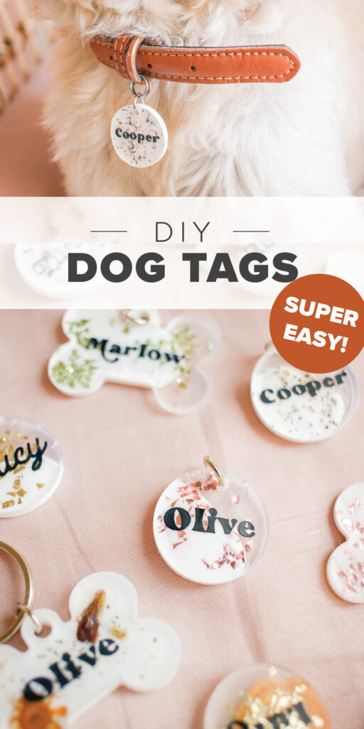 DIY Dog & Pet Tags - Made with Liquid Sculpey - Makes the perfect gift!