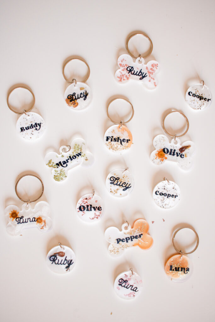 DIY Dog & Pet Tags - Made with Liquid Sculpey - Makes the perfect gift!
