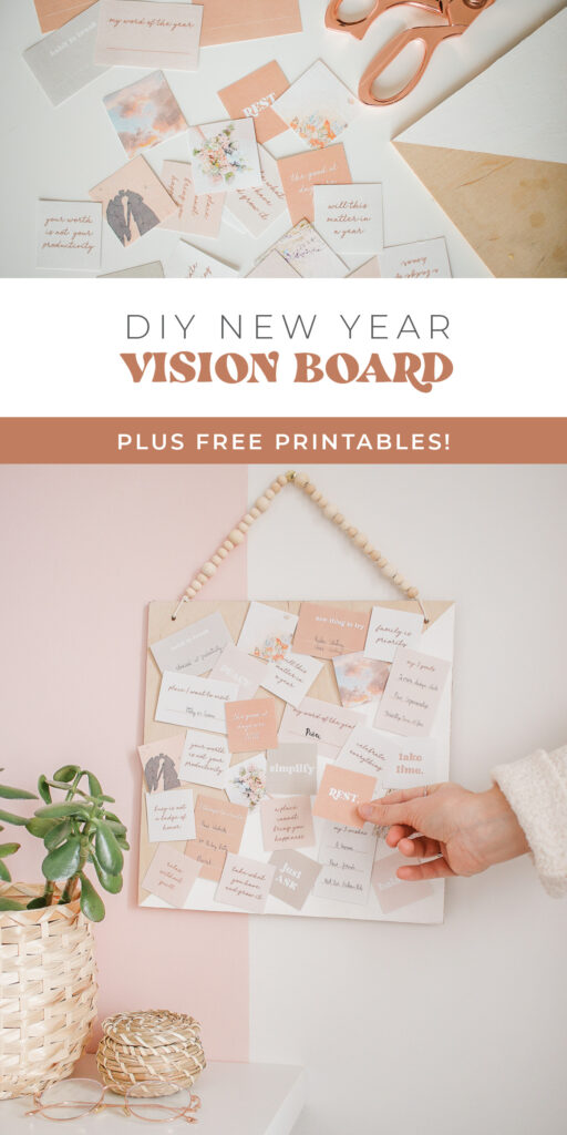 DIY New Year Vision Board