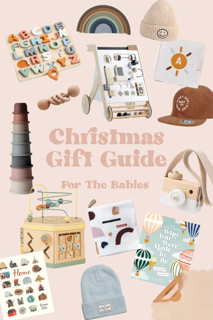 Christmas Gift Guide: For Babies - Cutest Shopping List for Baby! The holidays are here & if you have a baby in your life, look no further than this guide!