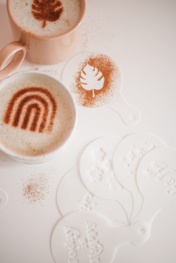 Coffee Art Stencils coffee decorating stencils Coffee Stencils Latte Art  Coffee