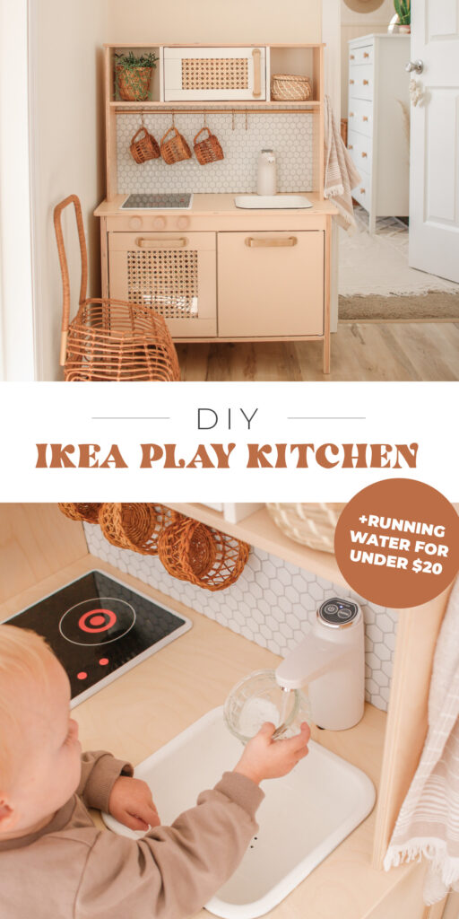Here is how i turned my kids play kitchen into a functional one, if yo, play  kitchen