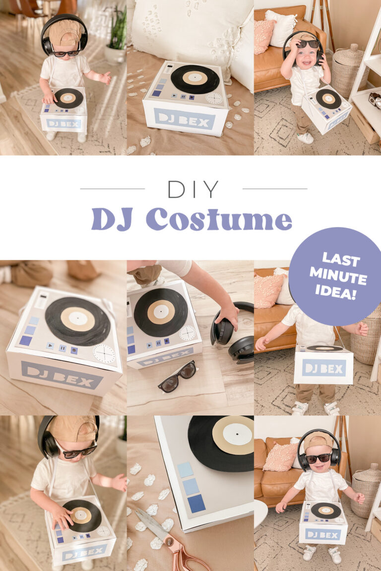 DIY DJ Halloween Costume - Mikyla