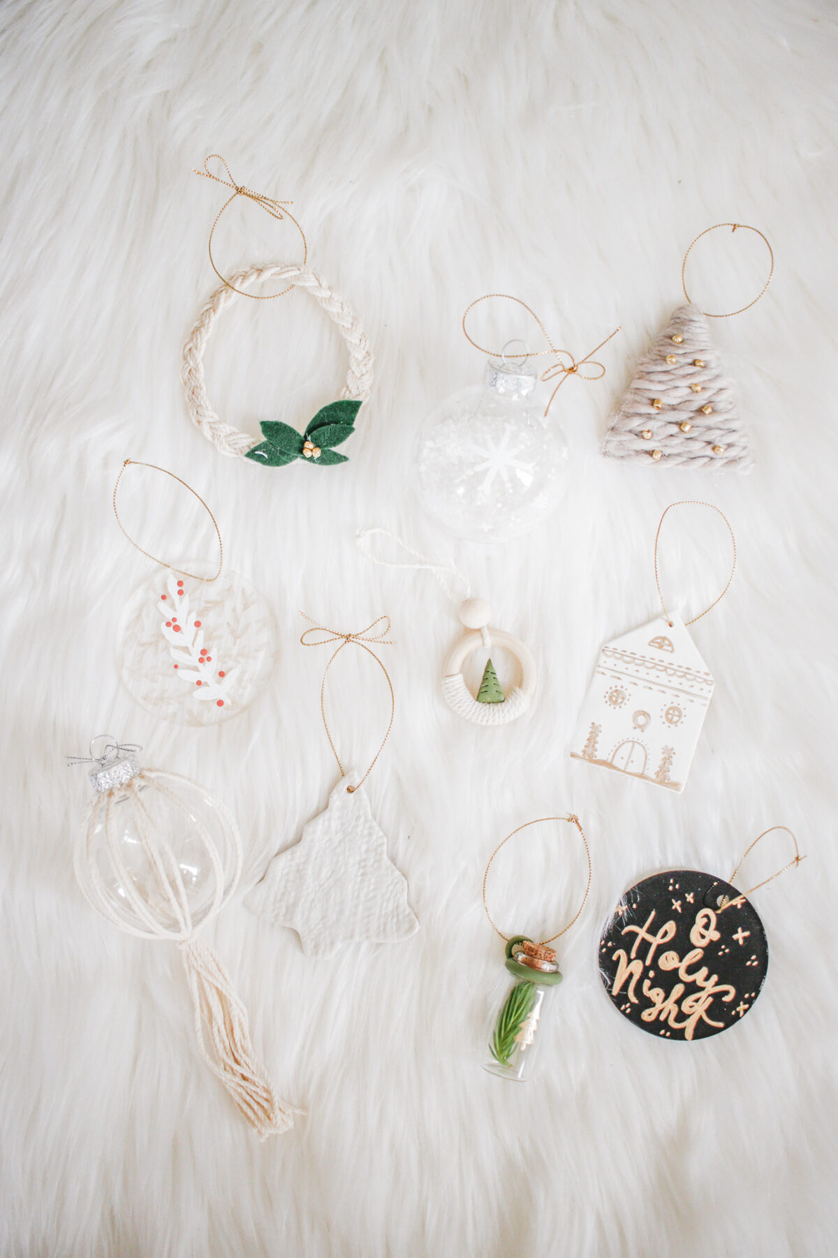 10 Easy DIY Ornaments